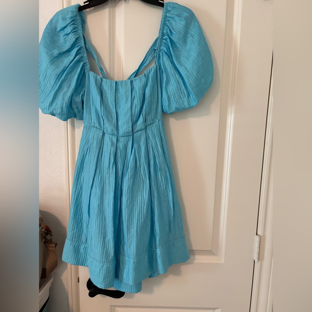 Women’s light blue summer dress